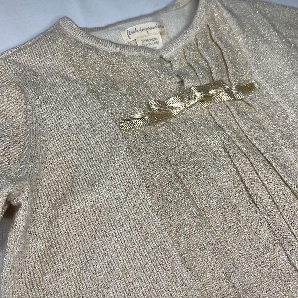 First Impressions Baby Girl Sweater - Picture 3 of 6